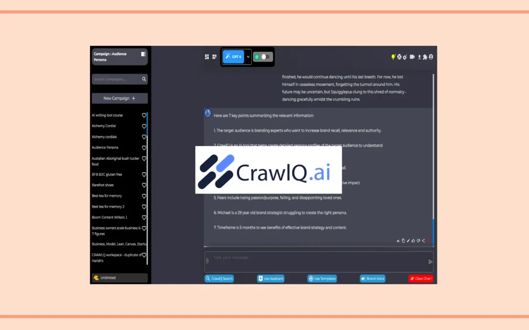 CrawlQ AI Review: Audience Research Tool