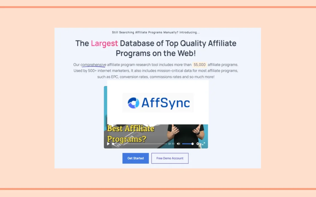 AffSync Review: Simplify and Streamline Amazon Product Research